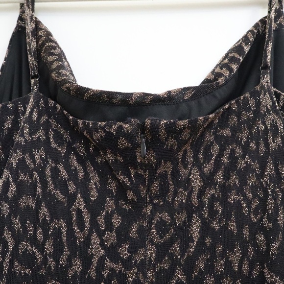 Laundry Leopard Runched Slip Midi Dress NWT - Picture 16 of 16